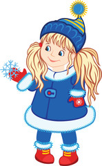 Christmas Little Girl