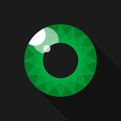 Pupil. Eye. Image for the logo