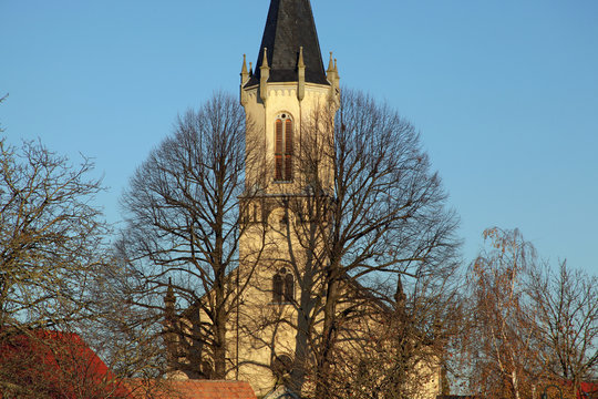 „Baumkirche“ in Bärwalde bei Moritzburg in Sachsen.2