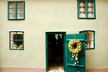 Fototapeta premium Golden Lane House - Prague - Czech Republic