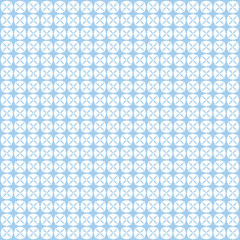 Vector blue flowers arranged beautifully.