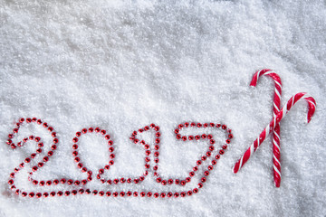 Winter Holiday Snow Background.