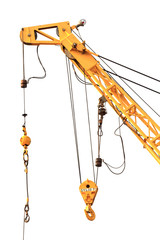 Boom Crane on production platform