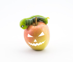 Halloween apple