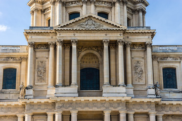Les Invalides (National Residence of Invalids) in Paris, France.