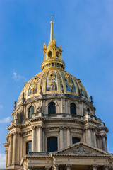 Les Invalides (National Residence of Invalids) in Paris, France.