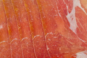 sliced proschiutto