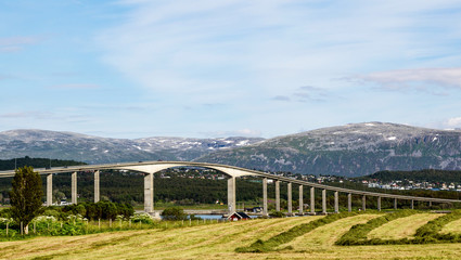 Fototapeta na wymiar Beautiful landscape of Norway, Scandinavia