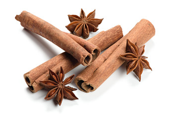 Cinnamon. Cassia, also known as Cinnamomum Chinese and Anise