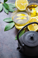 Japanese chinese tea teapot lemon