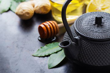 Japanese chinese tea teapot lemon
