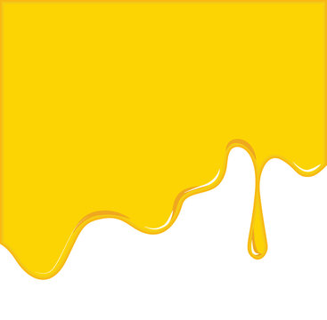 Vector of Yellow Cheese or oil melting for Background
