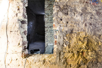 Restauration von Backsteinmauer