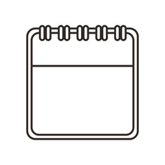 calendar reminder isolated icon vector illustration design