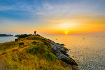 Phrom thep cape or Laem Phrom thep at Phuket island, Thailand
