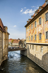 Streets of Bamberg in Bavaria