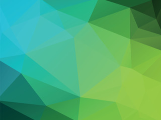 Fototapeta na wymiar simple green blue geometric texture