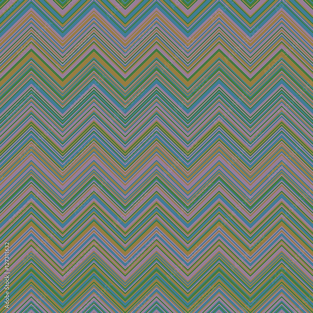 Poster colorful zigzag stripe pattern background design