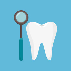 odontology tooth tool icon vector illustration eps 10