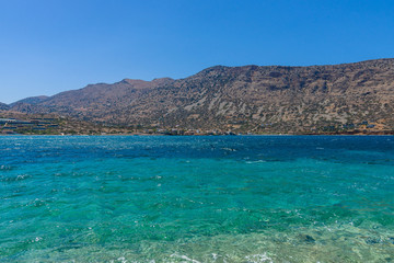 Seascape. Mediterranean Sea. Crete. Greece.