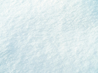 background of fresh snow