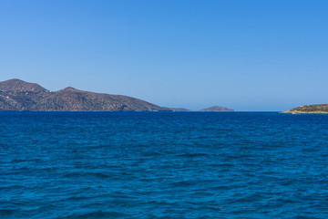 Fototapeta premium Seascape. Mediterranean Sea. Crete. Greece.