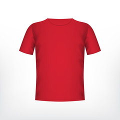 Mens red t-shirt