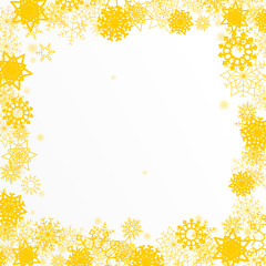 winter snowflake background