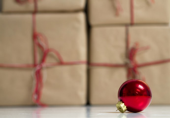 tree toy ball on a background