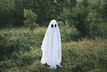 Small white ghost