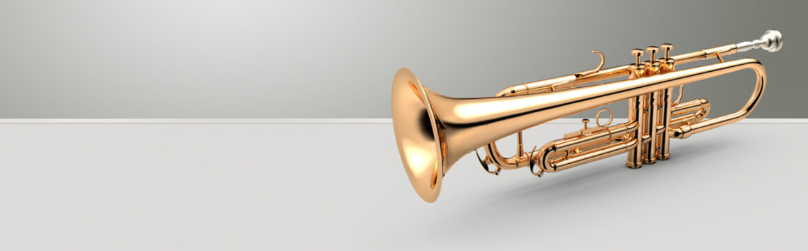 Golden Trumpet Banner