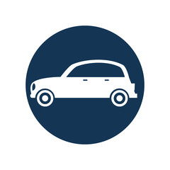 car auto vehicle isolated icon vector illustration design