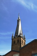 Church Saint Lambertus Roman Catholic in D&uuml;sseldorf, Germany