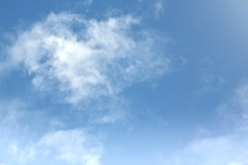 Blue sky cloud in thailand