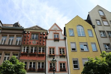 Fototapeta na wymiar Old Town in Düsseldorf, Germany