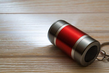 LED Flashlight Keychain.