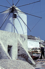 Windmill on Santorini