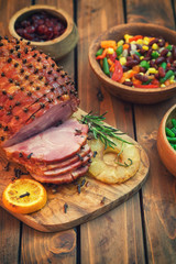 Glazed Holiday Ham