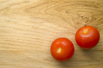 Tomatoes on a Chopping Board