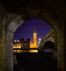 Big Ben at night