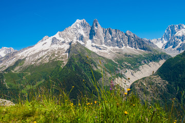 Fototapeta premium Aiguille Verte