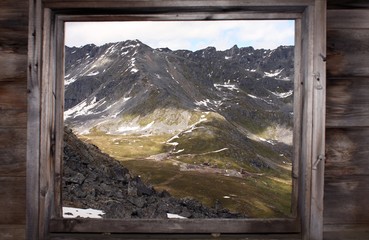 Through the window