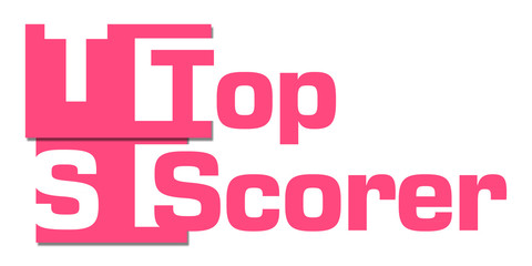 Top Scorer Pink Abstract Stripes 