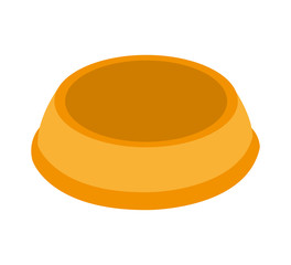 dish pet isolated icon vector illustration design
