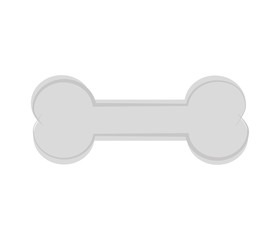 bone mascot toy isolated icon vector illustration design