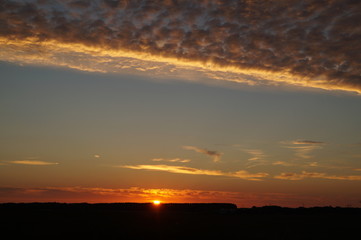 Coucher de soleil