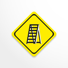 Ladder. Vector icon.