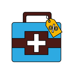 Obraz premium kit medical isolated icon vector illustration design
