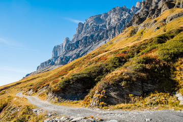 Alps mountains autumn