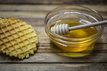 wooden spoon for honey,